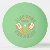 Ping Pong Monogramme de lueur dans la balle de ping-pong du  (Dos)