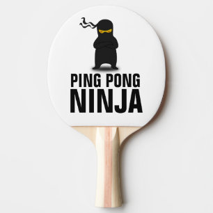 PING PONG NINJA FUNNY PADDLES TAFELTENNISBATJE