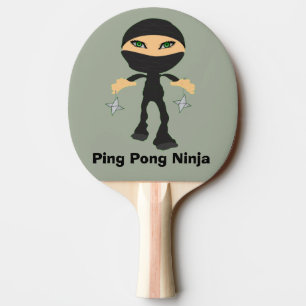 Ping Pong Ninja - Girl Ninja Tafeltennisbatje