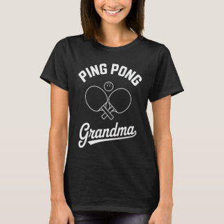 Ping Pong Oma Tafeltennis T-shirt
