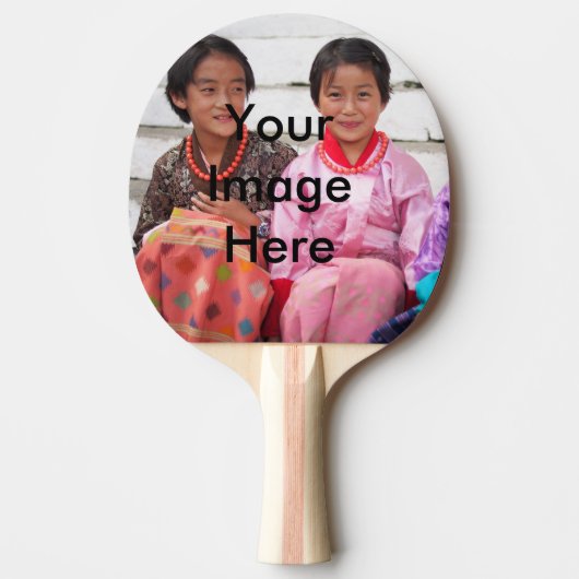 Ping Pong Paddel Tafeltennisbatje (Voorkant)