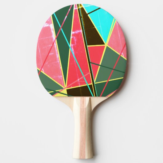Ping-Pong Paddle - Bing-Bang-ontwerp door HAMbyWG Tafeltennisbatje (Voorkant)