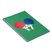 Ping Pong Paddle et Carnet de balles (Côté Droit)