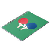 Ping Pong Paddle et Carnet de balles (Côté gauche)