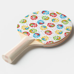 Ping Pong Paddle Full Print Terug Tafeltennisbatje