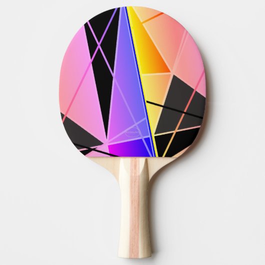 Ping-Pong Paddle - Futuristisch door HAMbyWG Tafeltennisbatje (Voorkant)