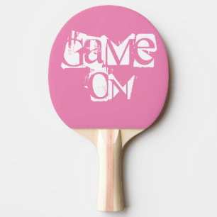 Ping Pong Paddle-Game On Tafeltennisbatje