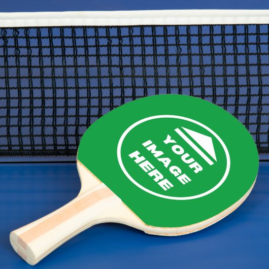 Ping Pong Paddle- gepersonaliseerd -Afbeelding/tek Tafeltennisbatje (Insitu)
