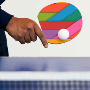 Ping Pong Paddle Kleurrijk Tafeltennisbatje