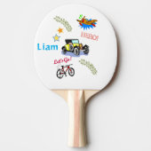 Ping Pong Paddle Laten we gaan Hero Tafeltennisbatje (Voorkant)