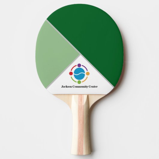 Ping Pong Paddle met je Logo Tafeltennisbatje (Voorkant)