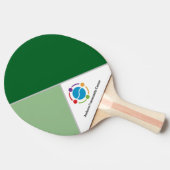 Ping Pong Paddle met je Logo Tafeltennisbatje (Zijkant)