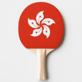 Ping pong paddle met vlag van Hong Kong Tafeltennisbatje (Voorkant)