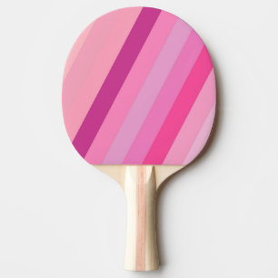 Ping Pong Paddle Pink Stripe Tafeltennisbatje