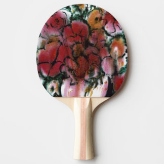 Ping Pong Paddle "Pink Vase" Tafeltennisbatje