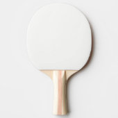 Ping Pong Paddle Rood Wit of Zwart Wit Sjabloon Tafeltennisbatje (Voorkant)