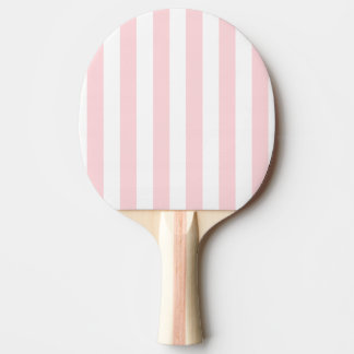 Ping Pong Paddle Roze & Witte Streep Tafeltennisbatje