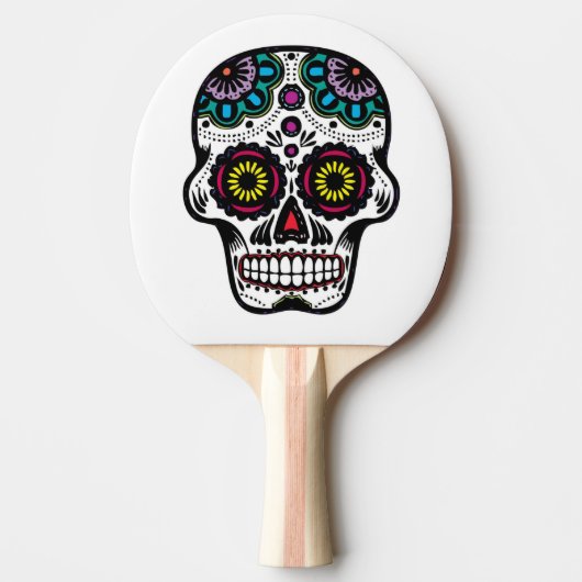 Ping Pong Paddle/Skull Tafeltennisbatje (Voorkant)