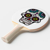 Ping Pong Paddle/Skull Tafeltennisbatje (Voorkant Gekanteld)