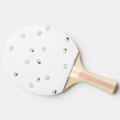 Ping Pong Paddle Tafeltennisbatje (Zijkant)