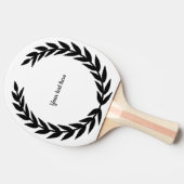 Ping Pong Paddle Tafeltennisbatje (Zijkant)