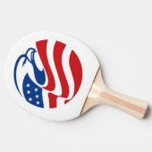 Ping Pong Paddle Tafeltennisbatje (Zijkant)