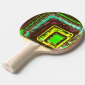 Ping Pong Paddle Tafeltennisbatje (Voorkant Gekanteld)