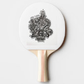 Ping Pong Paddle Tafeltennisbatje (Achterkant)