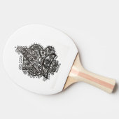 Ping Pong Paddle Tafeltennisbatje (Zijkant)