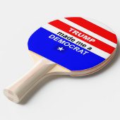 Ping Pong Paddle Tafeltennisbatje (Voorkant Gekanteld)