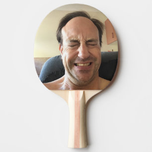 Ping Pong Paddle voor lacht. Tafeltennisbatje