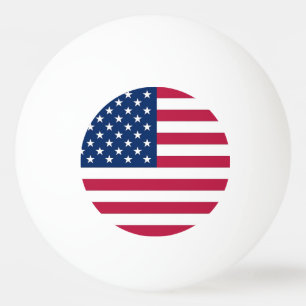 Ping Pong Patriotique, balle spéciale de ping-pong avec Drap