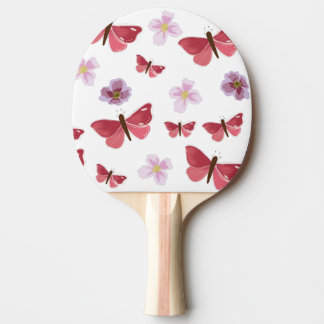 Ping Pong Ping-Ping Papillon, Raquette De Tennis De Table