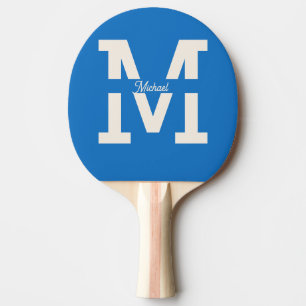 Ping Pong Raquette de ping-pong à dos à carreaux personnalis