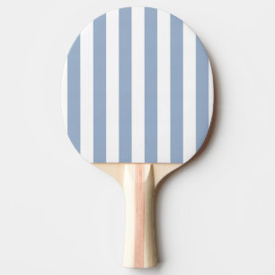Ping Pong Raquette de ping-pong bleu et blanc rayée