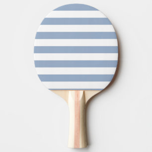 Ping Pong Raquette de ping-pong bleu et blanc rayée