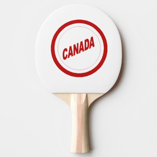 Ping Pong Raquette de ping-pong CANADA (Devant)