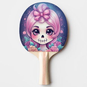 Ping Pong Raquette de ping-pong crâne mignon