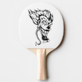 Ping Pong Raquette de ping-pong de clown maléfique (Dos)