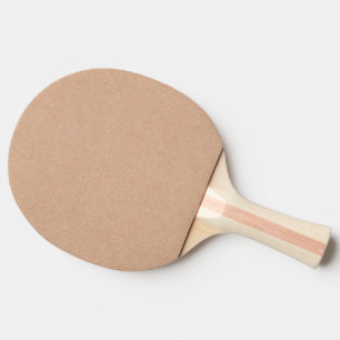 Ping Pong Raquette de ping-pong de style Kraft rustique