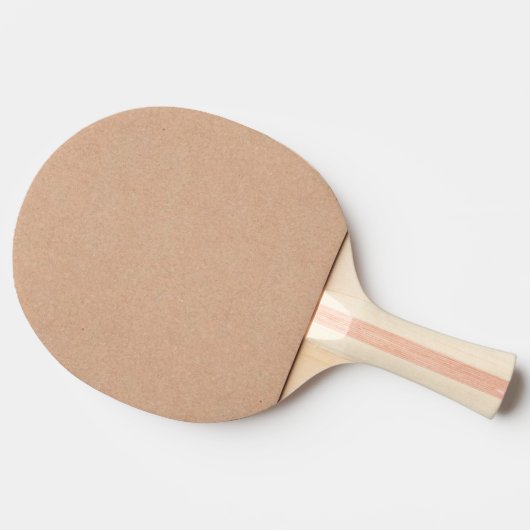 Ping Pong Raquette de ping-pong de style Kraft rustique (Côté)