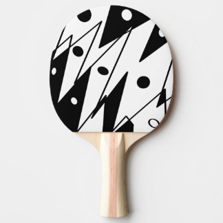 Ping Pong Raquette de ping-pong élégante au design pointu