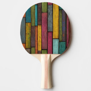 Ping Pong Raquette de ping-pong en planches de bois
