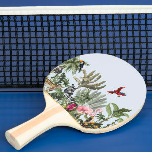 Ping Pong Raquette de ping-pong faune et flore de la jungle