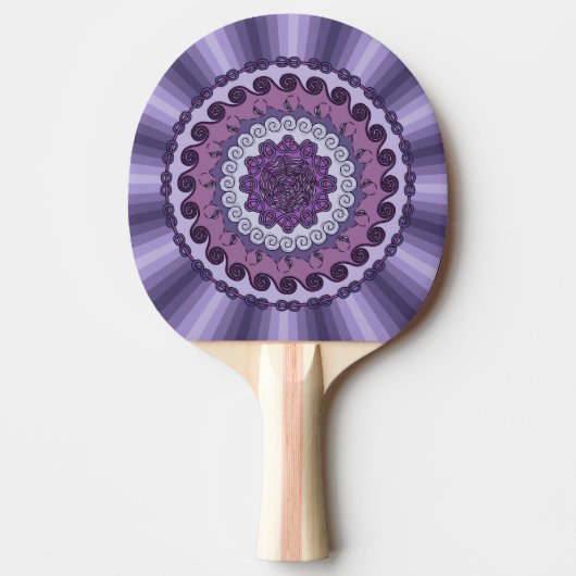 Ping Pong Raquette de ping-pong Mandala Vent (Devant)