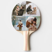 Raquette de ping-pong moderne personnalisée avec c