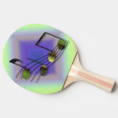 Ping Pong Raquette de ping-pong notes Dubstep (Côté)