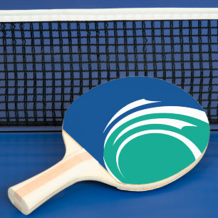 Ping Pong Raquette de ping-pong patriotique avec drapeau d'O