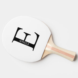 Ping Pong Raquette de ping-pong personnalisée avec monogramm