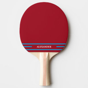 Ping Pong Raquette de ping-pong personnalisée Rouge Rubis
